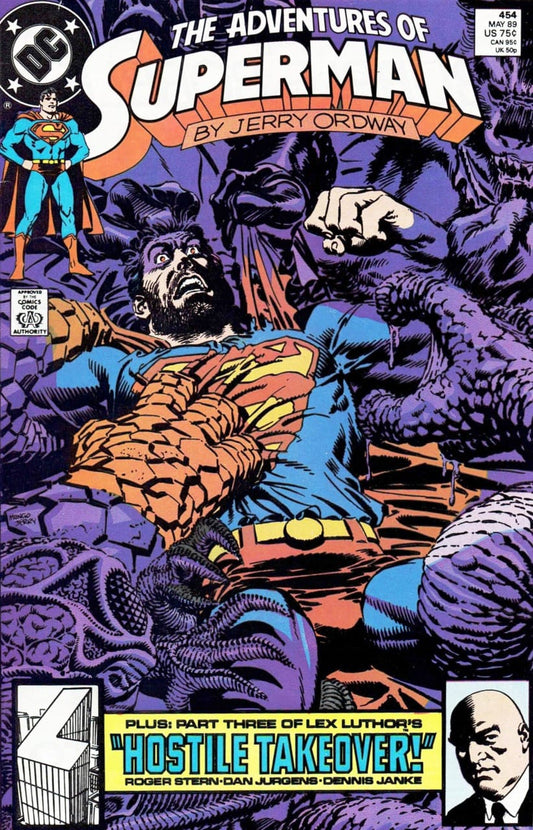 DC Comics COMIC BOOK Adventures of Superman #454 (VF)