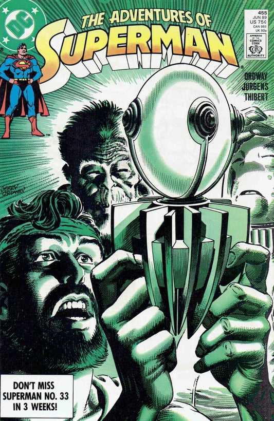 DC Comics COMIC BOOK Adventures of Superman #455 (VF)