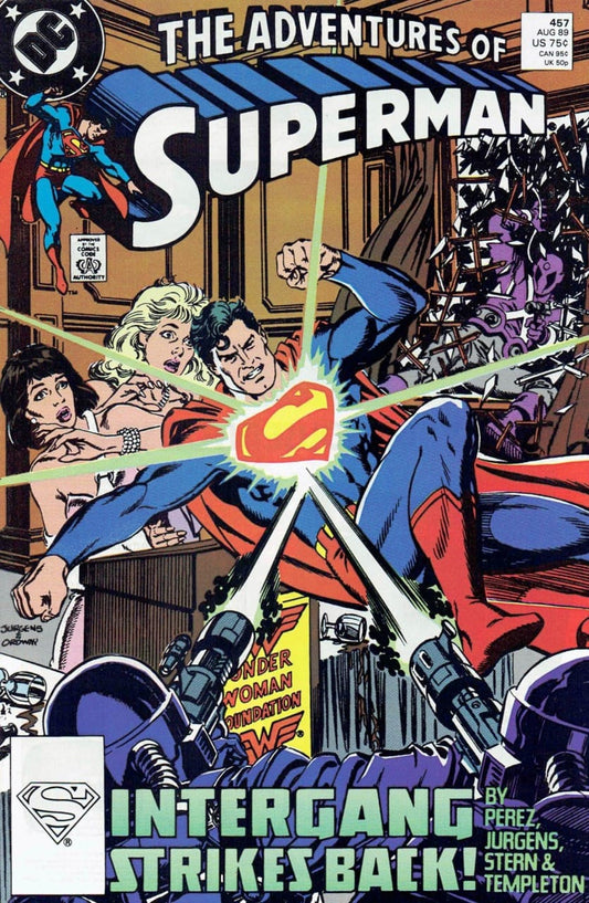 DC Comics COMIC BOOK Adventures of Superman #457 (VF)