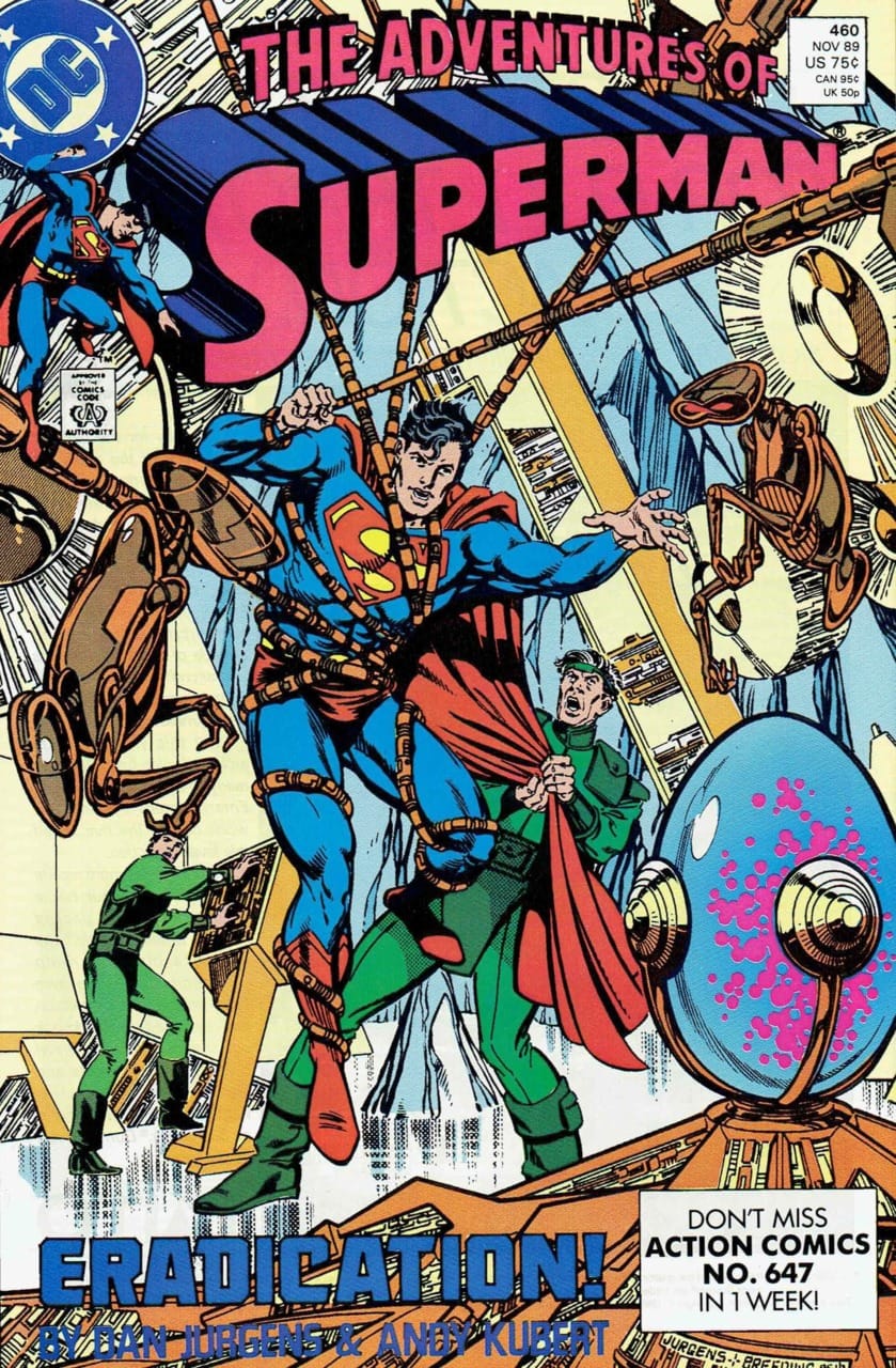 DC Comics COMIC BOOK Adventures of Superman #460 (VF)