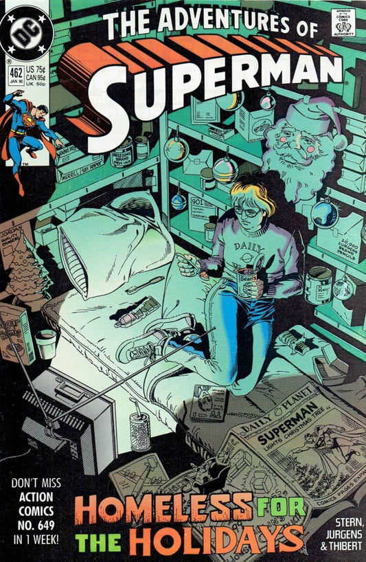 DC Comics COMIC BOOK Adventures of Superman #462 (VF)
