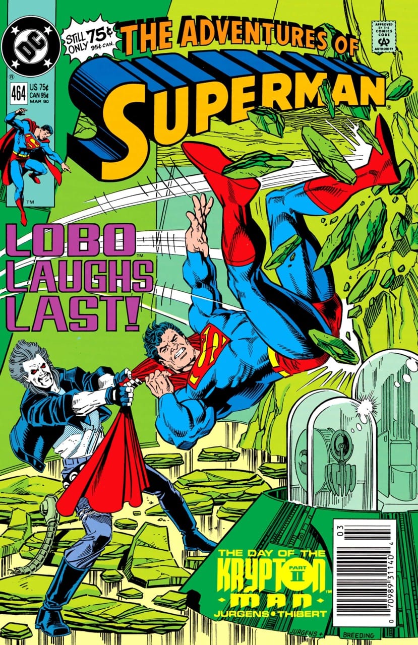 DC Comics COMIC BOOK Adventures of Superman #464 (VF)