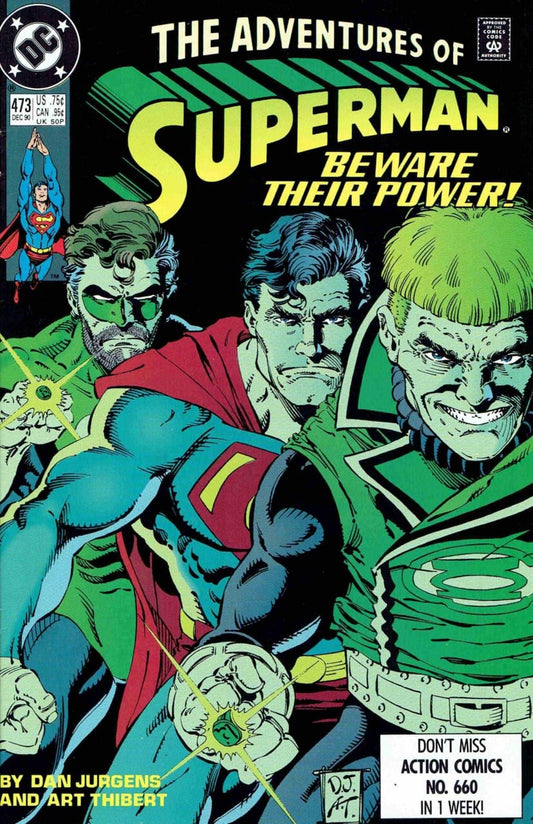 DC Comics COMIC BOOK Adventures of Superman #473 (VF)