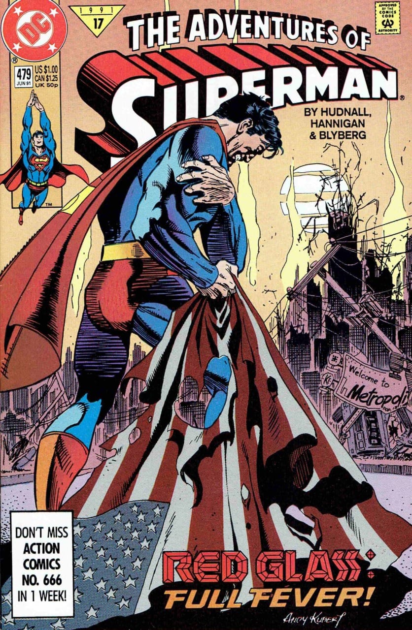 DC Comics COMIC BOOK Adventures of Superman #479 (VF)