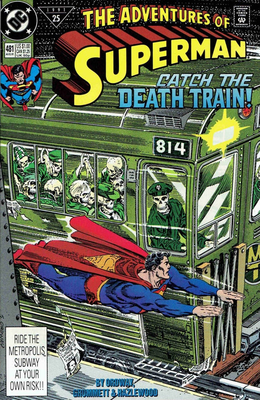 DC Comics COMIC BOOK Adventures of Superman #481 (VF)