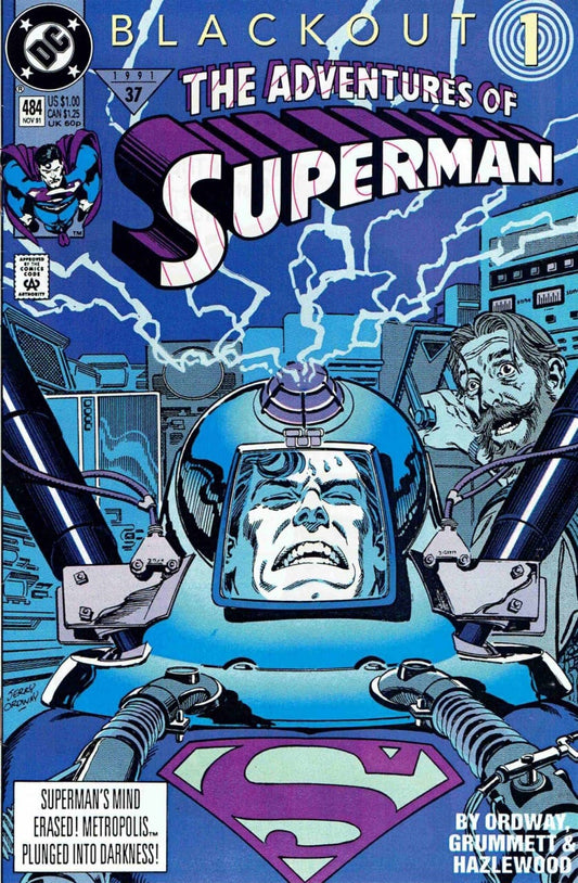 DC Comics COMIC BOOK Adventures of Superman #484 (VF)