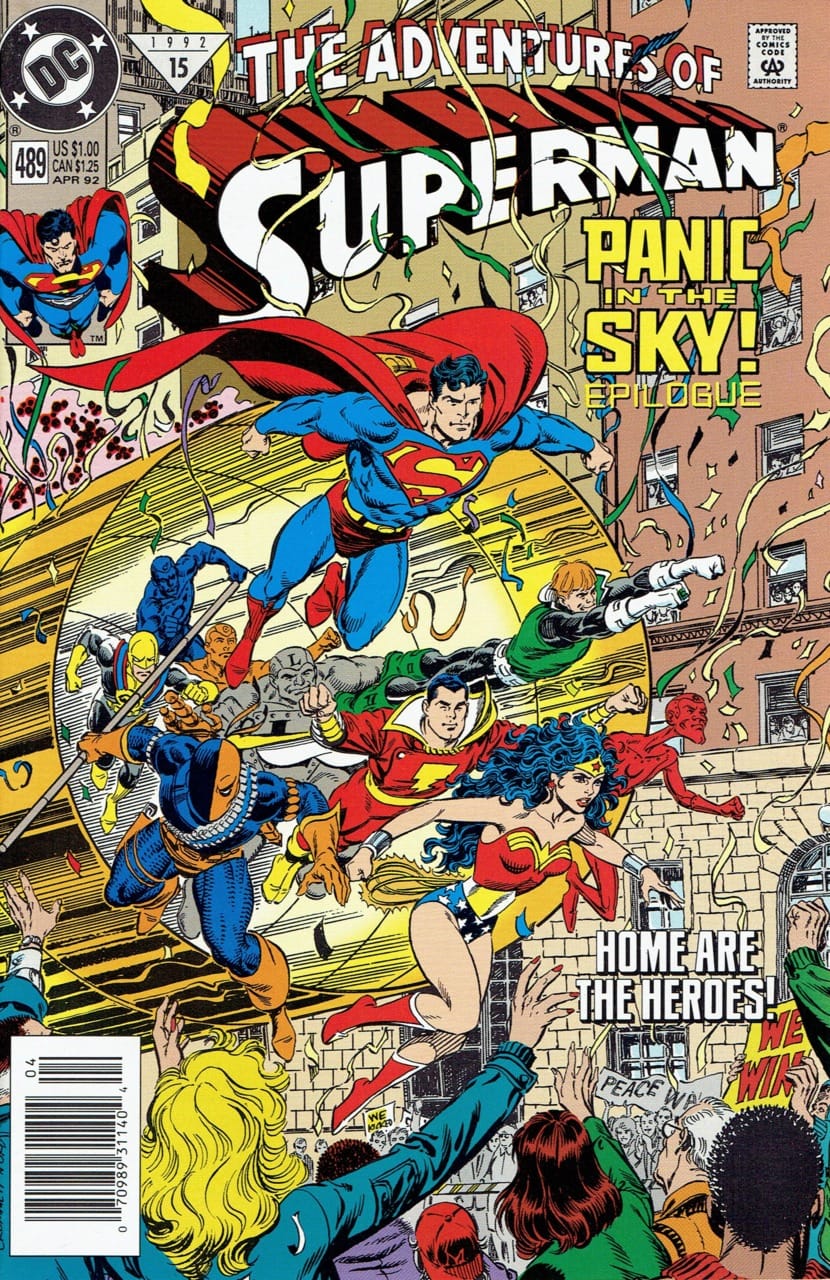 DC Comics COMIC BOOK Adventures of Superman #489 (VF)