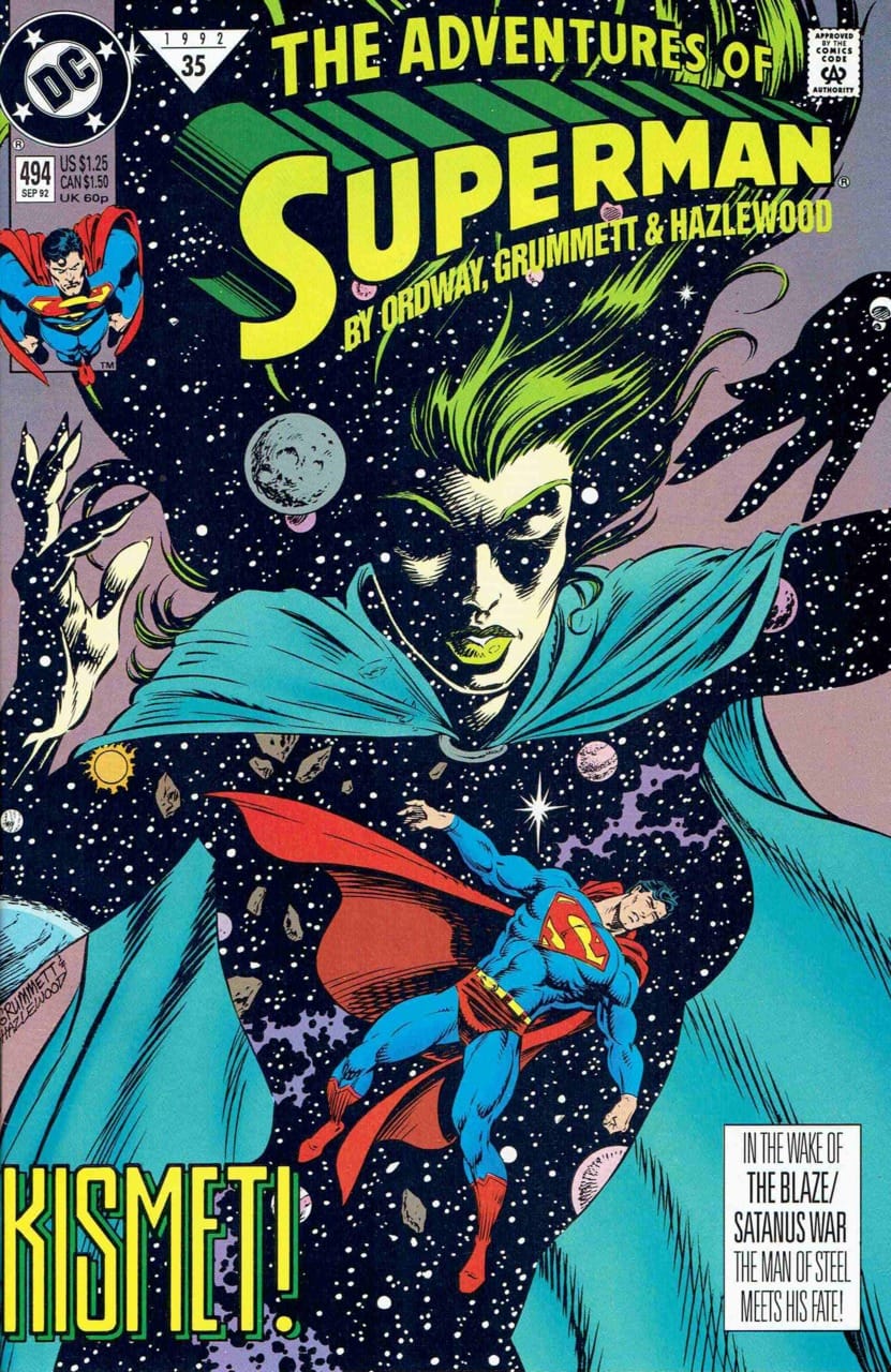 DC Comics COMIC BOOK Adventures of Superman #494 (VF)