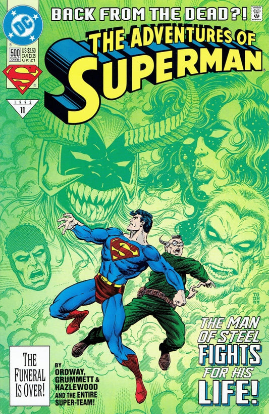 DC Comics COMIC BOOK Adventures of Superman #500 (VF)
