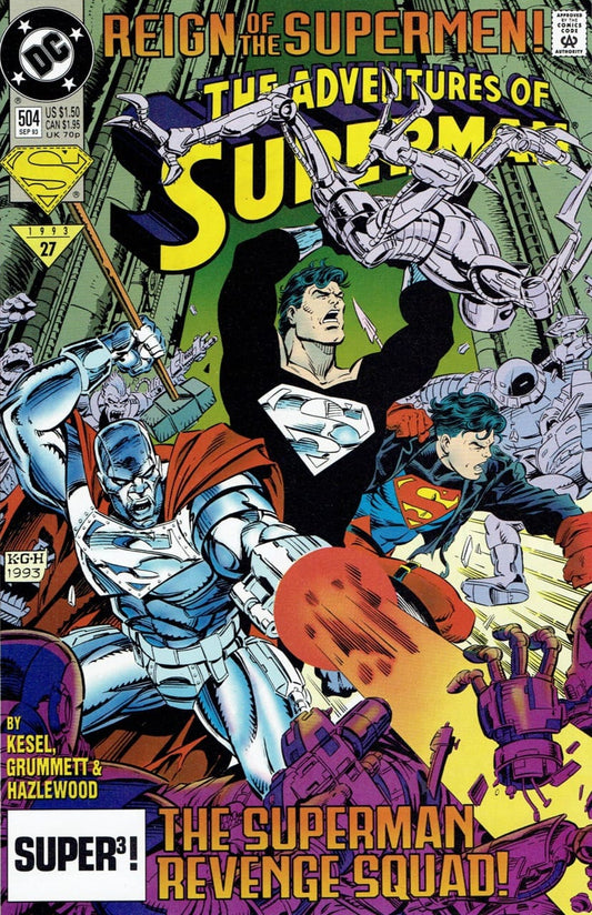 DC Comics COMIC BOOK Adventures of Superman #504 (VF)