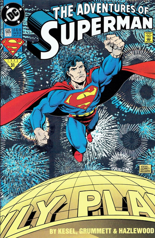 DC Comics COMIC BOOK Adventures of Superman #505 (VF)