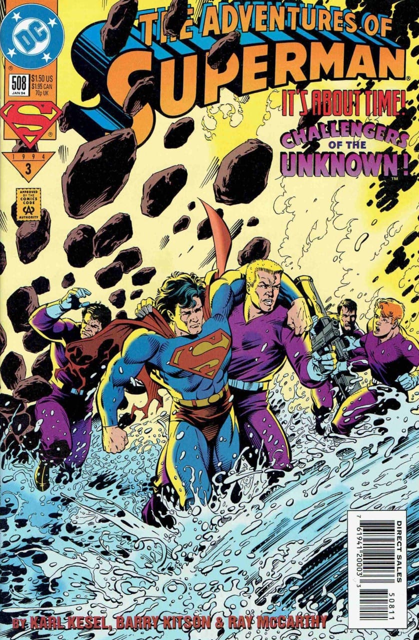 DC Comics COMIC BOOK Adventures of Superman #508 (VF)