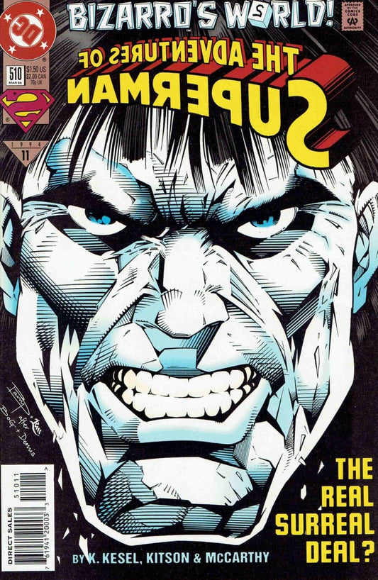 DC Comics COMIC BOOK Adventures of Superman #510 (VF)
