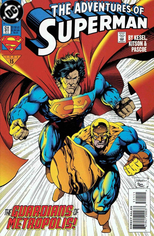 DC Comics COMIC BOOK Adventures of Superman #511 (VF)