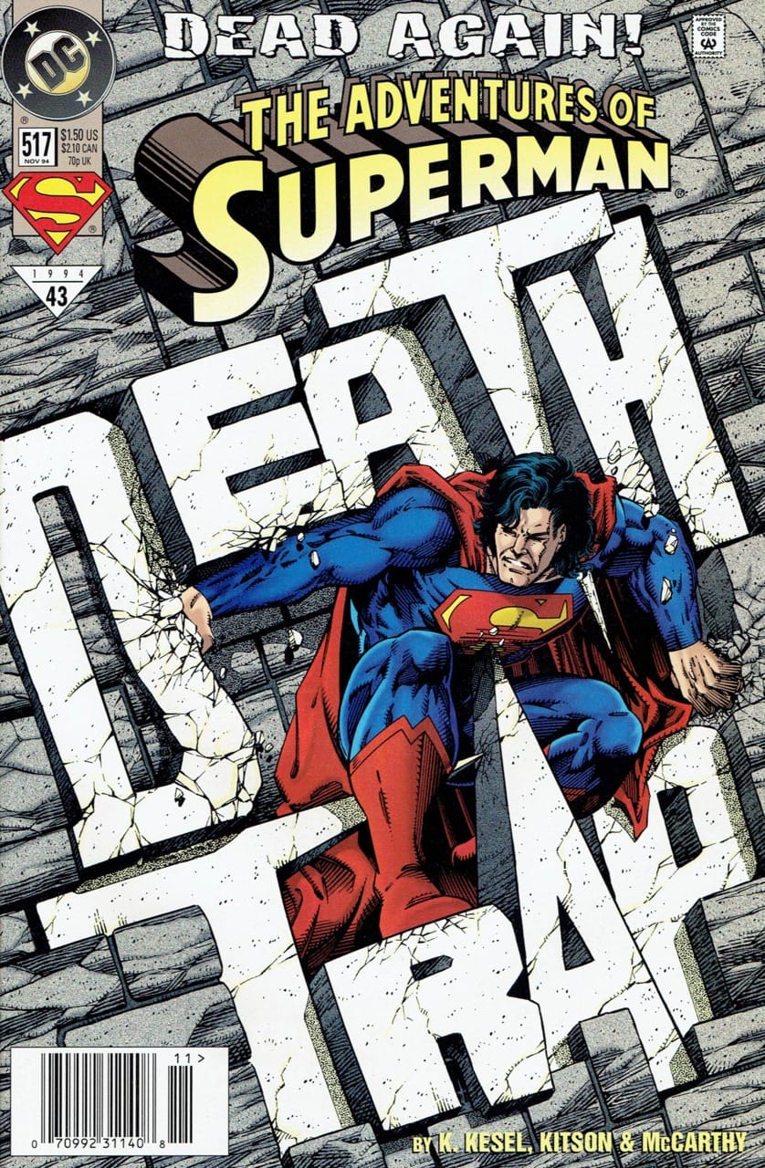 DC Comics COMIC BOOK Adventures of Superman #517 (VF)