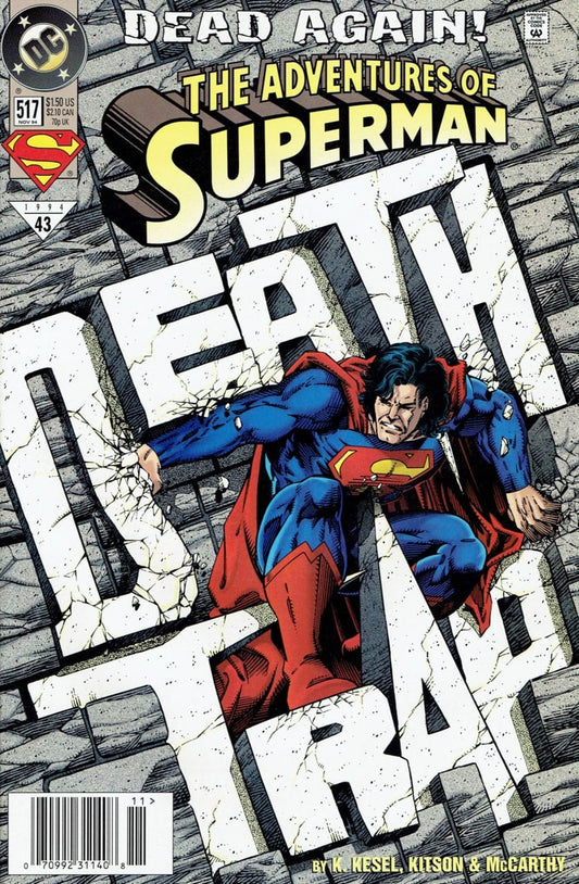 DC Comics COMIC BOOK Adventures of Superman #517 (VF)