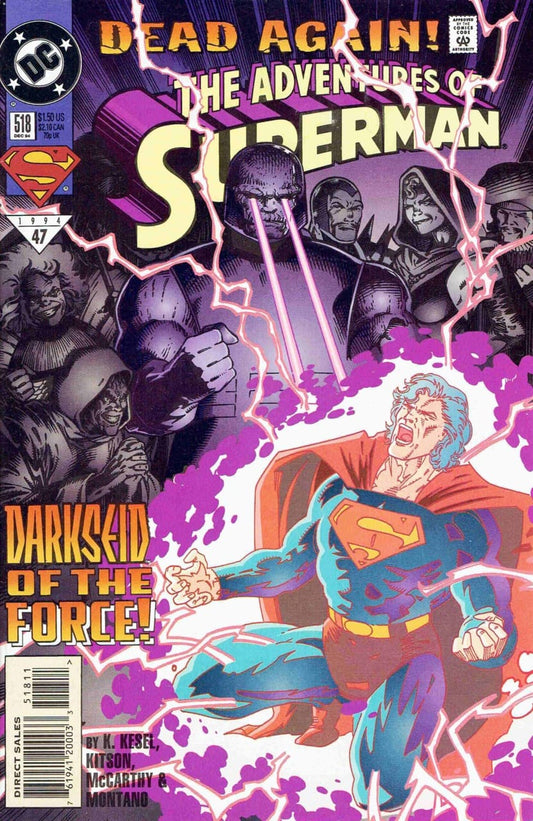 DC Comics COMIC BOOK Adventures of Superman #518 (VF)