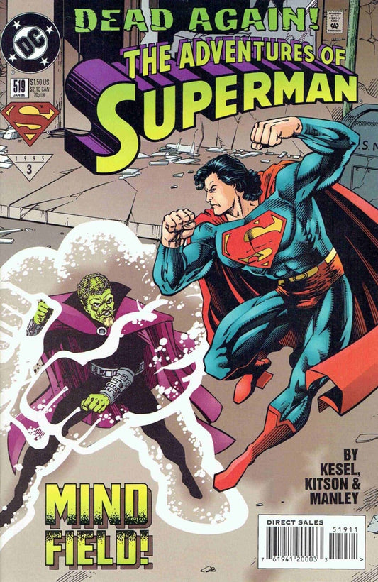 DC Comics COMIC BOOK Adventures of Superman #519 (VF)