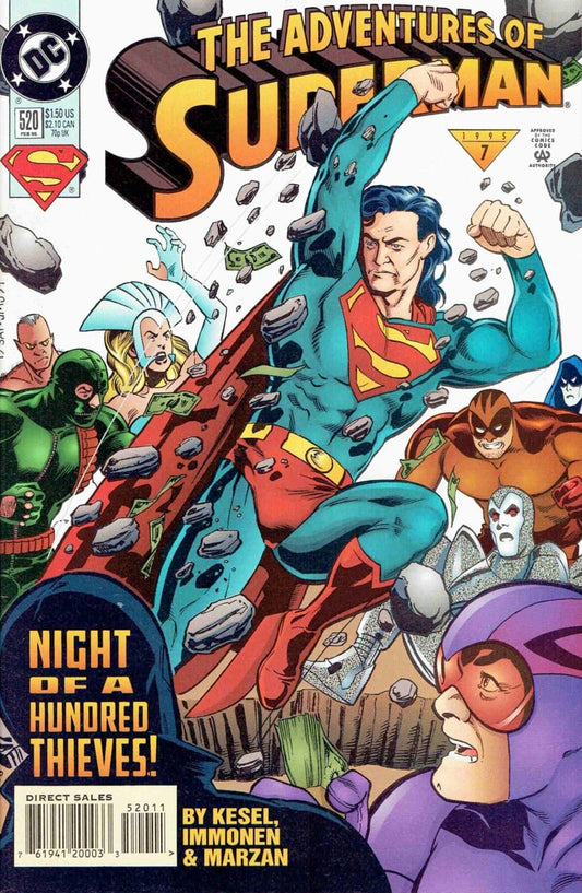 DC Comics COMIC BOOK Adventures of Superman #520 (VF)