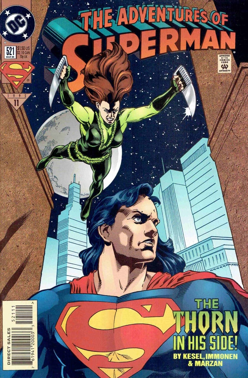 DC Comics COMIC BOOK Adventures of Superman #521 (VF)
