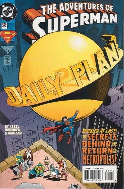DC Comics COMIC BOOK Adventures of Superman #522 (VF)