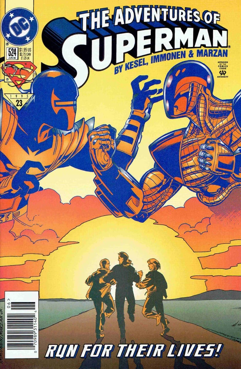 DC Comics COMIC BOOK Adventures of Superman #524 (VF)