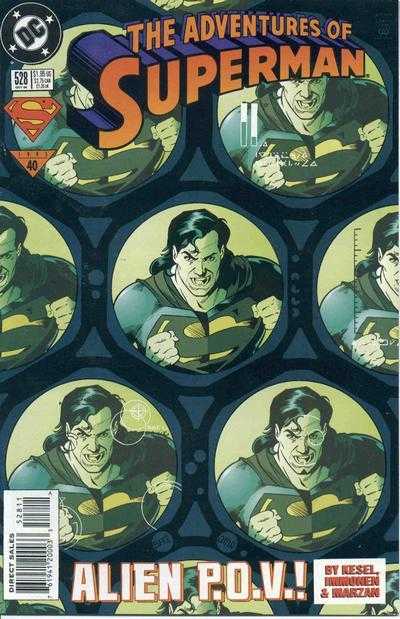 DC Comics COMIC BOOK Adventures of Superman #528 (VF)