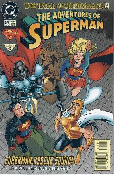 DC Comics COMIC BOOK Adventures of Superman #529 (VF)