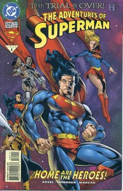 DC Comics COMIC BOOK Adventures of Superman #531 (VF)