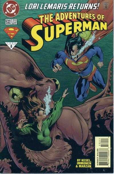 DC Comics COMIC BOOK Adventures of Superman #532 (VF)