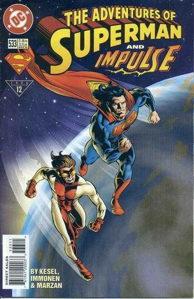 DC Comics COMIC BOOK Adventures of Superman #533 (VF)