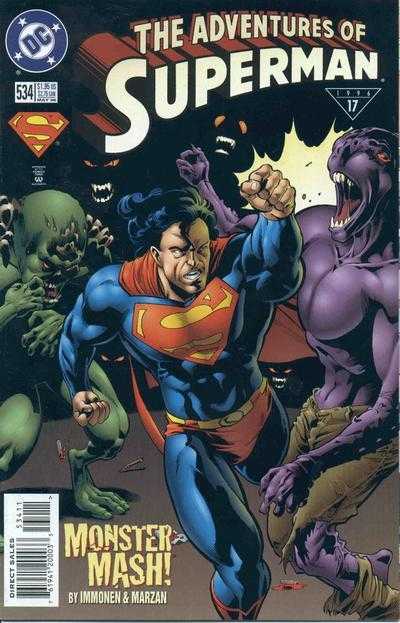DC Comics COMIC BOOK Adventures of Superman #534 (VF)