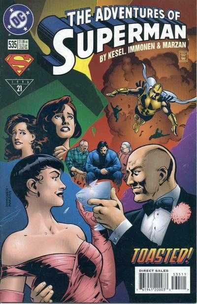 DC Comics COMIC BOOK Adventures of Superman #535 (VF)
