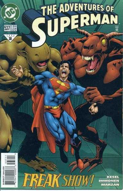 DC Comics COMIC BOOK Adventures of Superman #537 (VF)