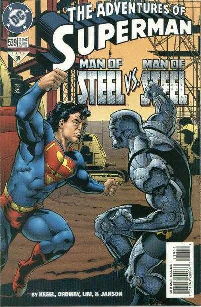 DC Comics COMIC BOOK Adventures of Superman #539 (VF)