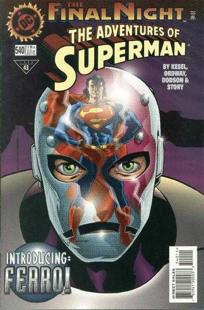 DC Comics COMIC BOOK Adventures of Superman #540 (VF)