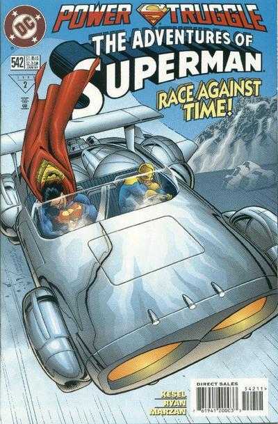 DC Comics COMIC BOOK Adventures of Superman #542 (VF)