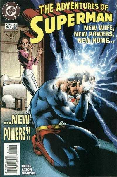 DC Comics COMIC BOOK Adventures of Superman #545 (VF)