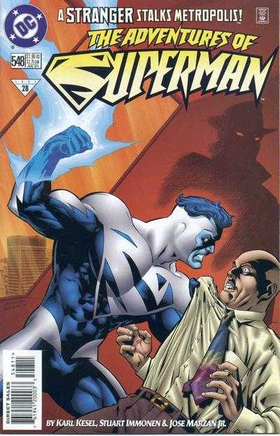 DC Comics COMIC BOOK Adventures of Superman #548 (VF)