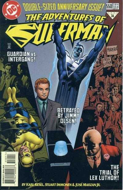 DC Comics COMIC BOOK Adventures of Superman #550 (VF)