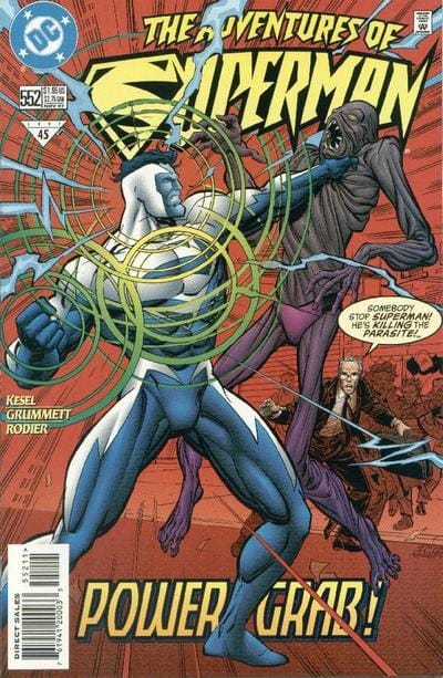DC Comics COMIC BOOK Adventures of Superman #552 CVR A DC Comics 1997 FN