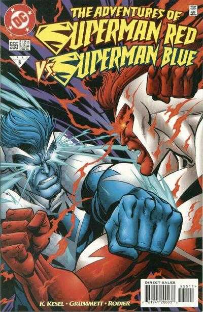 DC Comics COMIC BOOK Adventures of Superman #555 (VF)