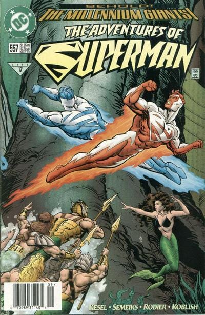DC Comics COMIC BOOK Adventures of Superman #557 CVR A DC Comics 1998 FN