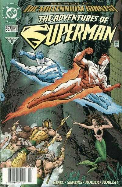 DC Comics COMIC BOOK Adventures of Superman #557 (VF)