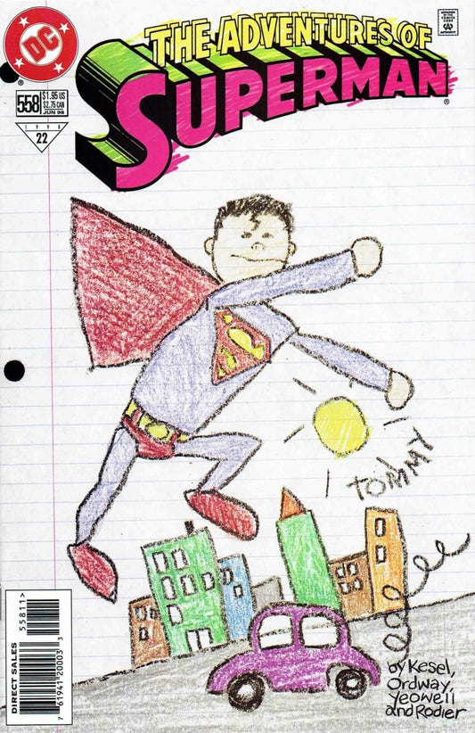 DC Comics COMIC BOOK Adventures of Superman #558 (VF)
