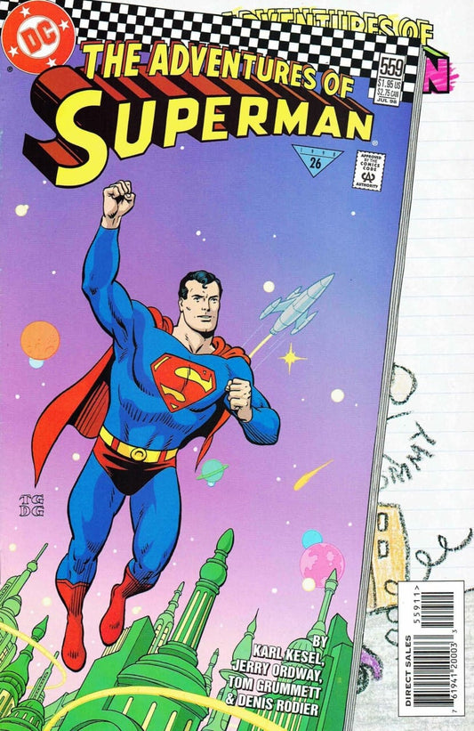 DC Comics COMIC BOOK Adventures of Superman #559 (VF)