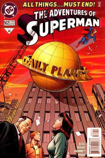 DC Comics COMIC BOOK Adventures of Superman #562 (VF)