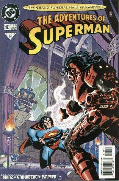 DC Comics COMIC BOOK Adventures of Superman #563 (VF)