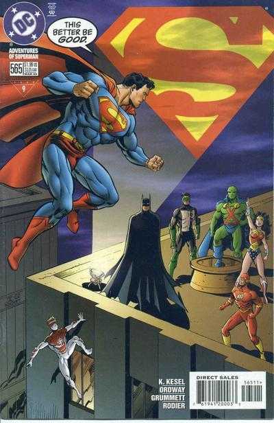 DC Comics COMIC BOOK Adventures of Superman #565 (VF)
