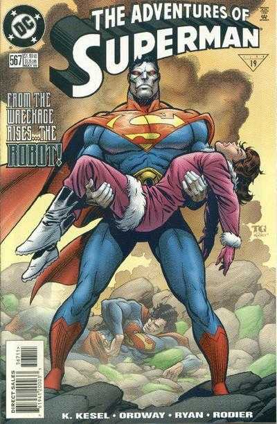 DC Comics COMIC BOOK Adventures of Superman #567 (VF)